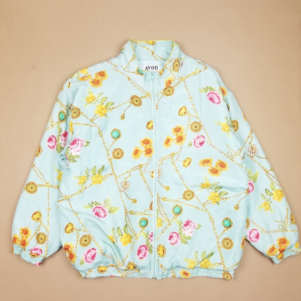 VTG 90's 00's Cute Florals Jewelry All Over Design